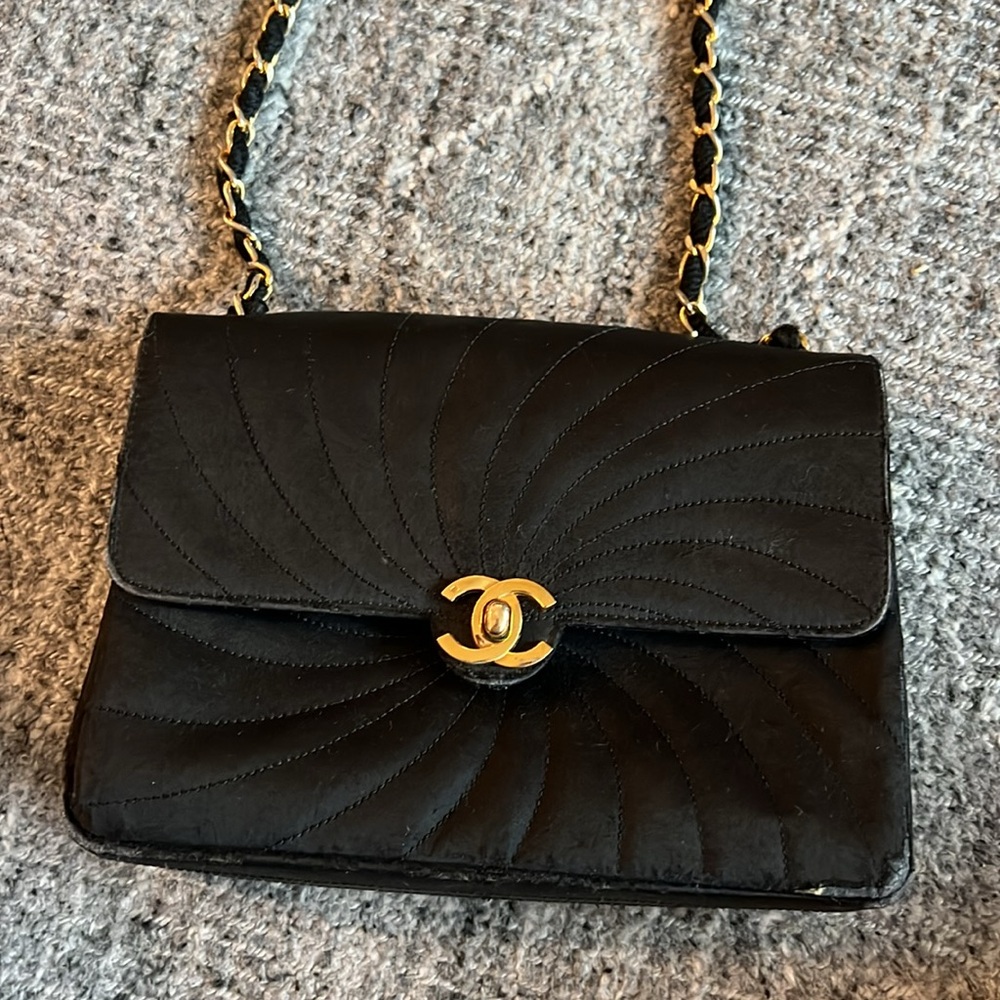 Chanel Vintage Satin Bag